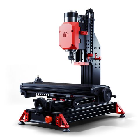 New open-source Millennium Mill Milo v1.5 CNC kit for under £1,300: technical specifications and pricing - 3D Printing Industry Cnc Router Table, Cnc Machine Design, Cnc Machine Projects, Desktop Cnc, Cnc Controller, Diy Cnc Router, Woodworking Shop Plans, 3d Printing Business, Mechanical Engineering Design