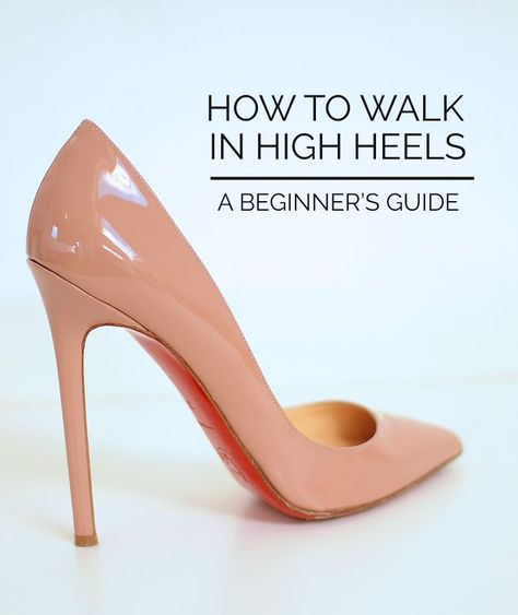 how to walk in high heels for beginners Walk In Heels, Walking In High Heels, Walking In Heels, Heels Collection, How To Walk, Shoes Hack, Latest Shoes, High Heels Stilettos, Shoe Game