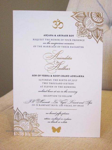 Indian Wedding Invitation Wording, Wedding Invitations Indian, Sikh Wedding Invitation, Sample Wedding Invitation Wording, Wedding Card Wordings, Hindu Wedding Invitation Cards, Indian Wedding Invitation, Hindu Wedding Invitations, Hindu Wedding Cards