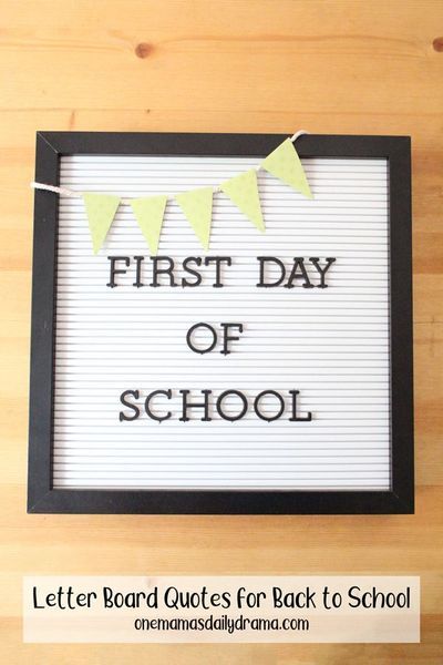 For a creative way to document the first day of school, snap a photo with a letter board. Get inspired with letter board quotes for back to school photos. Quotes For Back To School, School Letter Board, Back To School Photo Ideas, First Day Of School Quotes, 1st Day Of School Pictures, School Snap, Back To School Photos, First Day Of School Pictures, Letter Board Quotes