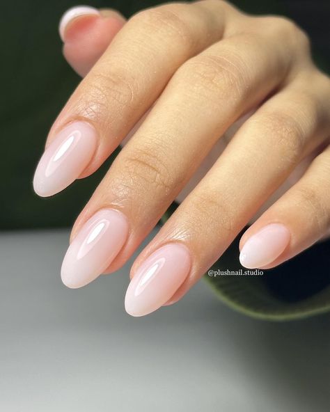 ✨ Nail Transformation ✨ plain milky pink polish over softgel nail extensions all services offered includes Russian manicure (dry cleaning method) Know more about our services and what will be the best enhancement for your nails! Slide through our dm's let's talk about it ☺️ Get your Nails looking Gorgeous Book an appointment with us today 💅🏻✨ IG | @plushnail.studio Tiktok | @plush.nailstudio 📆 By appointment only 📍 Home Based | Trancoville area ⏱️ Duration: 2-3hrs depending on you... Plain Pink Gel Nails, Milky Pink Manicure, Milky Natural Nails, Basic Plain Nails, Milky Pink Nails Gel, Milky Manicure, Milky Pink Nails, Russian Nails, Nail Transformation