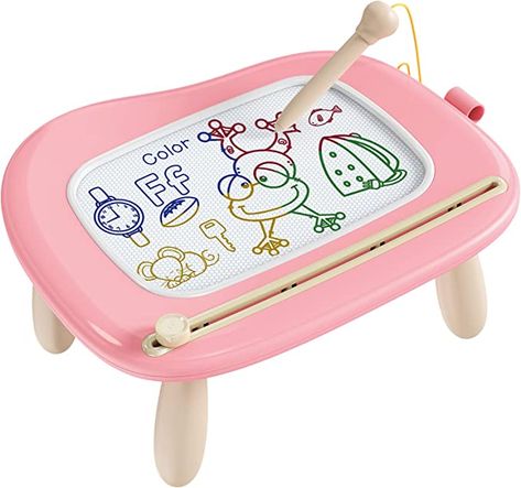 Toys For 2 Year Girl, Gifts For 2 Year Girl, Pink Toys, Preschool Learning Toys, Kids Learning Toys, Mom Dr, Magnetic Drawing Board, Toddler Girl Toys, Dream Nursery