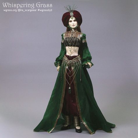 https://flic.kr/p/LQ6NyN | Royal Green&Golden&Crimson BJD Arabian/Harem Outfit Ancient Arabian Clothing, Arabian Dress Traditional, Fantasy Arabian Clothes, Arab Outfit, 1900 Clothing, Harem Dress, Harem Outfit, Arabian Clothing, Arabic Fashion