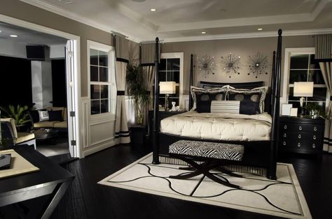 3. Master suite addition (upscale) Luxurious Master Bedrooms, Furniture Drawing, White Bedroom Design, Luxury Bedroom Master, Versace Home, Black And White Decor, Design Del Prodotto, Master Bedrooms Decor, White Bedroom