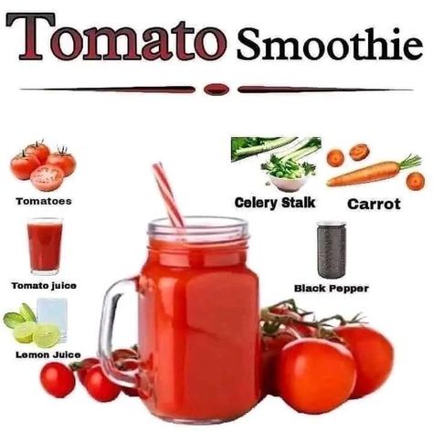 Precious naturalbeauty Tomato Smoothie, Smoothie Diet Challenge, 21 Day Smoothie Diet, Colorful Drinks, Smoothie Diet Plans, Slim Fast, Diet Challenge, Meal Replacement Smoothies, Daily Vitamins