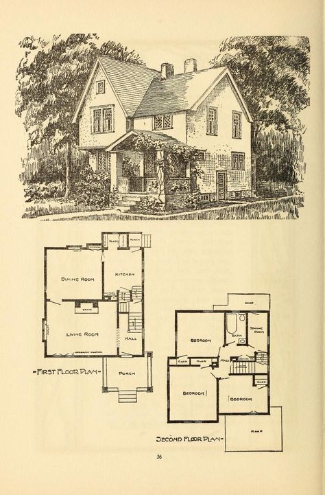 Wildwood homes : being a collection of houses a... Sims Victorian House, Historical House Plans, 1800 House, Kitchen Blueprints, Cottage Floor Plan, Vintage Floor Plans, Victorian House Plans, Cottage Floor Plans, Sims 4 House Plans