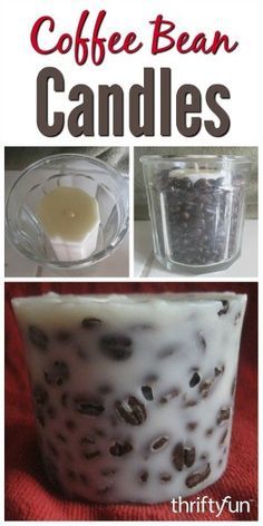 Making A Candle, Coffee Bean Tree, Homemade Candle Recipes, Coffee Bean Candle, Coffee Bean Art, Diy Candles Easy, Diy Candles Homemade, Homemade Scented Candles, Soya Mumu