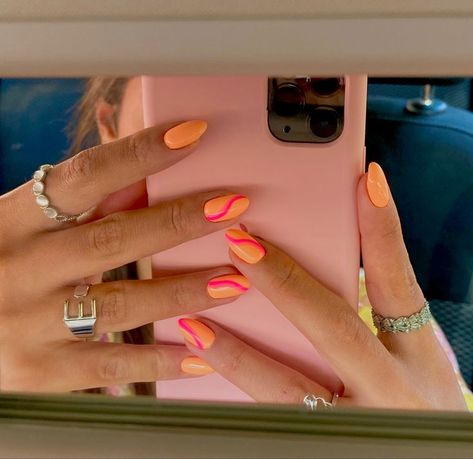 Summery Nails, Vibrant Nails, Cute Summer Nails, Cute Gel Nails, Vacation Nails, Summer Acrylic Nails, Girls Nails, Minimalist Nails, Dream Nails