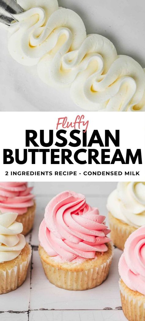 Discover the foolproof recipe for Russian buttercream, a true pastry enthusiast's ally. Simple to make, this cream is perfect for filling your cakes, cupcakes, or adding a creative touch to your desserts with a piping bag. It stands out with its soft, creamy, and firm texture, making it an ideal stable icing for cake design and all your sweet creations. Indulge in this delightful Russian buttercream to elevate your pastries with ease and indulgence. Cakes Using Russian Piping Tips, Russian Icing Recipe, Icing For Flowers Recipe, Stable Buttercream For Piping, Homemade Buttercream Icing Recipe, Icing For Russian Piping Tips, How To Make Perfect Buttercream Frosting, Stable Icing Recipe, Cream Cheese Buttercream Icing