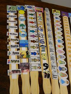 Hands On Bible Teacher: Paint Paddles Turned Bible Facts Review Sticks!!! Everyday Speech, Painted Paddles, Paint Sticks, Kids Schedule, Sequencing Activities, Bible Facts, Painted Sticks, Language Therapy, Reggio Emilia