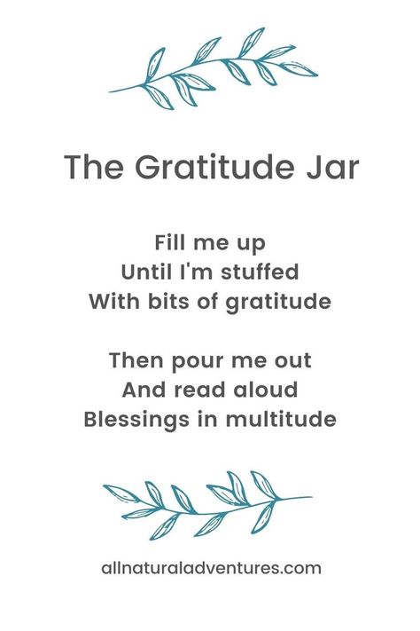 How to start a gratitude jar family tradition + 3 short gratitude jar poems! Blessing Jar Printable, Blessings Jar, Gratitude Day, Empty Candle Jars, Gratitude Jar, Jar Tags, Grandparents Quotes, Gratitude Activities, Prayer Corner