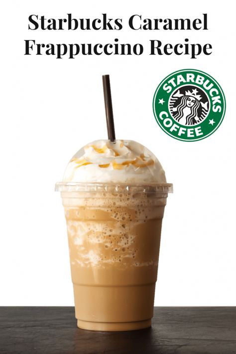 24 Starbucks Recipes to Make at Home - Insanely Good Caramel Frappuccino Recipe, Starbucks Caramel Frappuccino, Starbucks Frappuccino Recipe, Treating Myself, Homemade Frappuccino, Frappe Recipe, Caramel Frappuccino, Mocha Frappuccino, Starbucks Caramel