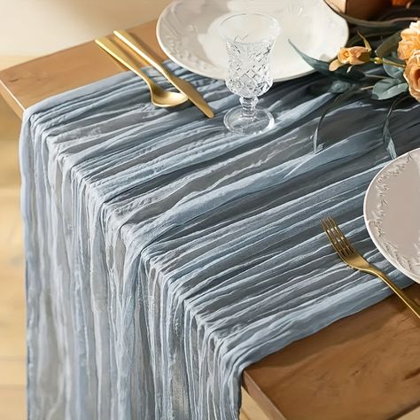 Faster shipping. Better service Cheese Cloth Table Runner, Cheese Cloth Table, Cloth Table Runner, Cheesecloth Table Runner, Birthday Party Table Decorations, Fabric Table Runner, Wedding Party Table, Fall Bridal Shower, Patio Furniture Covers