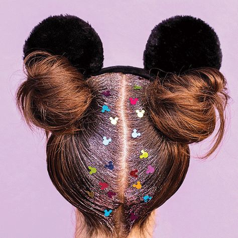 3 Absolutely Stunning Hairstyles to Wear With Your Minnie and Mickey Ears Cute Disney Hairstyles, Disney Hairstyles With Ears, Ready Hairstyles, Disney Hairstyles, Princess Phone, World Hair, Disney Hair, Disney Mickey Ears, Disneyland Outfits