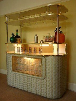 MUST.HAVE.THIS ......VINTAGE Cocktail Bar Home Drinks Cabinet RETRO Cocktail Bar Home, Home Cocktail Bar, Mid Century Bar, Cocktail Cabinet, Bar Home, Drinks Cabinet, Retro Furniture, Vintage Cocktail, Retro Home Decor