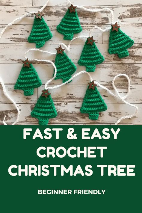 Craft the magic of the holiday season with our Crochet Christmas Tree Pattern. Whether you're an experienced crocheter or just starting out, this DIY project guides you in creating a charming and festive Christmas tree. Add a touch of handmade warmth and holiday cheer to your decor. #CrochetChristmasTree #DIYHolidayCrafts #HandmadeFestivity #FestiveCrochet #CraftingChristmas #CrochetTutorial #DeckTheHalls Crochet Christmas Tree Decorations Pattern, Crochet Christmas Tree Motif, Crochet Christmas Tree Garland Free Pattern, Easy Christmas Tree Crochet Pattern Free, Crochet Flat Christmas Tree, Granny Christmas Tree Crochet Pattern, Christmas Tree Ornament Crochet, Christmas Tree Crochet Patterns Free, Christmas Tree Decorations Crochet