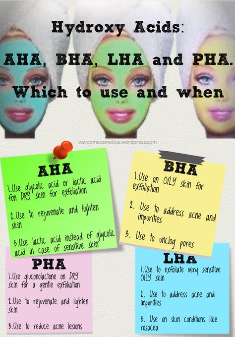 Infographic- Hydroxy Acids exfoliation: which to use and when Skin Science, Aha Bha, Peeling Skin, Skin Hair, Chemical Peel, Skin Tips, Anti Aging Skin Products, Aging Skin Care, Beauty Treatments