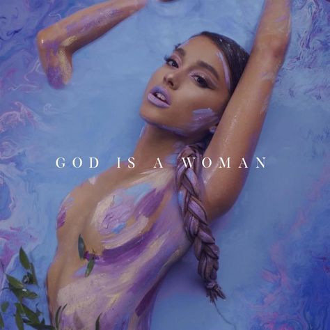 Ariana Grande - God is a Woman Ariana Grande Album Cover, God Is A Woman, Ariana Grande Album, Women Poster, Ariana G, Calvin Harris, Troye Sivan, Meghan Trainor, Mac Miller