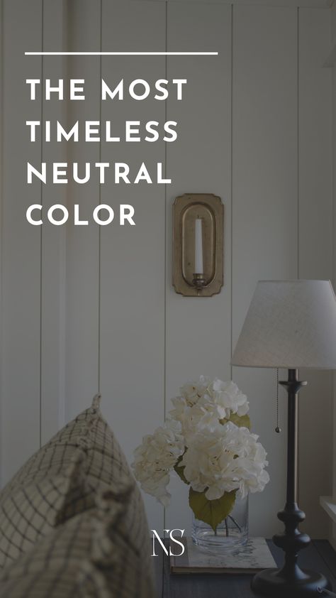 What is the most timeless neutral paint color for walls? Will beige stay in style or will beige go out of style? Is beige, gray, or white better for walls? Paint color tips. #interiordesign #beige #beigewalls #whitewalls #graywalls #paintcolors Transitional Modern Paint Colors, Beige Interior Walls, Classic Wall Paint Colors, Interior Color Schemes 2024, Accesible Beige Coordinating Colors, Perfect Beige Paint Color, Best Neutral Paint Colors 2024, Neutral Exterior Paint Colors, Neutral Bedroom Paint Colors