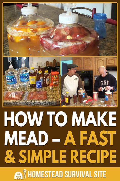 Making Mead At Home, Mead Drinks, Mead Wine Recipes, Homemade Mead, Mead Recipes, Make Mead, Mead Making, Alcohol Ideas, Honey Mead