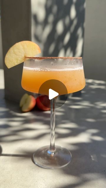 Kristin Rose 🥂 on Instagram: "Apple Cider Bourbon-tini 🍎

This is definitely going to be my drink of Fall! Strong, crisp, and a little sweet. If you’re a fan of fruity bourbon cocktails, this is a must try!! 

INGREDIENTS:
2 oz. Bourbon
3/4 oz. Lemon juice 
3 oz. Apple cider
Dash of cinnamon 
Cinnamon & sugar for rim
Apple slice for garnish 

INSTRUCTIONS:
Place your martini glass in the freezer about an hour prior to serving. In a shaker, combine all ingredients plus ice and shake well. Strain into rimmed martini glass and garnish with an apple slice. Cheers! 

#bourbon #bourbongram #bourboncocktails #fall #fallcocktails #fallrecipes #applecider #traderjoes #traderjoesrecipes #cocktail #cocktails #cocktailsathome #cocktailsofinstagram #cheers #whiskey #bourbondrinker #bourbonlover" Apple Slice, Batch Cocktails, Thanksgiving 2024, Trader Joes Recipes, Bourbon Cocktails, Fall Cocktails, Adult Beverages, Trader Joe’s, Apple Slices