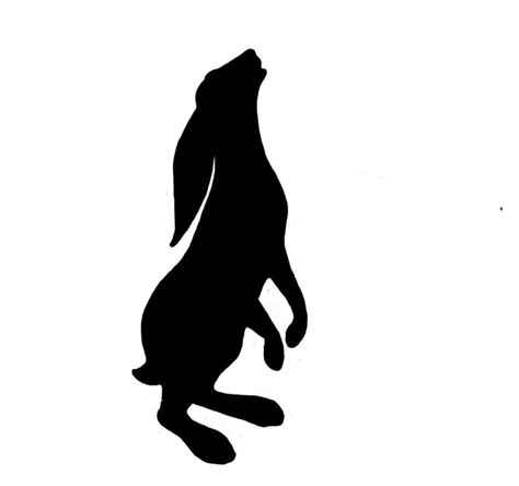 Moon Gazing Hare, Moon Gazing, Rabbit Silhouette, Moon Gazing Hares, Tampons Transparents, Farm Ideas, Lavinia Stamps, British Wildlife, Silhouette Stencil