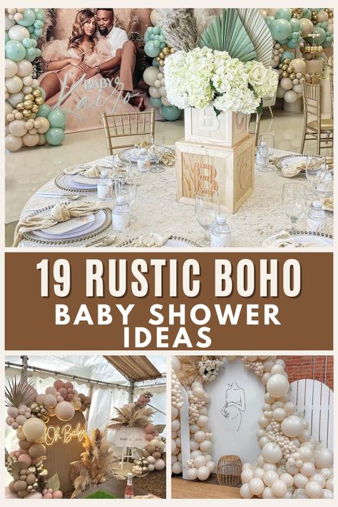 We are a huge fan of boho interior design – it’s relaxed, floaty, yet ultra stylish. So, why wouldn’t you want to recreate that for a baby shower?  Boho baby showers are one of the most popular themes. With the right color scheme and decorative accessories, it’s actually pretty easy to replicate. Stay Wild My Child Baby Shower Theme, Boho Babyshower Ideas, Rustic Baby Girl Shower Ideas, Boho Baby Shower Backdrop Ideas, Simple Boho Baby Shower Ideas, Diy Boho Baby Shower Decor, Baby Shower Room Set Up, Baby Shower Buffet Ideas, Boho Theme Baby Shower Ideas