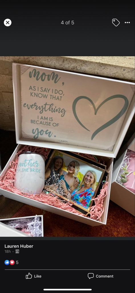 Mom Of Honor Proposal, Mom As Maid Of Honor, Mother Of The Bride Proposal Gifts, Mother Of Bride Proposal, Mom Maid Of Honor Proposal, Fall Wedding Bridesmaid Proposal Ideas, Mom Of The Bride Gifts, Mother Of The Bride Box Ideas, Bridesmaid Proposal Country