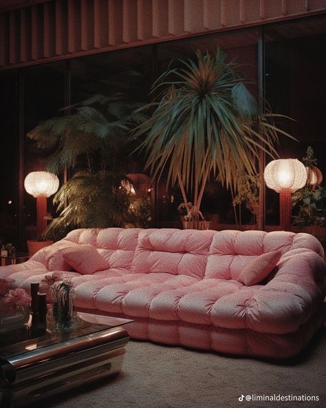 Pink Penthouse, 80’s Decor, 90s Interior Design, 80s Deco, 1980s Interior, 90s Interior, 1980s Decor, 80s Interior Design, 80s House