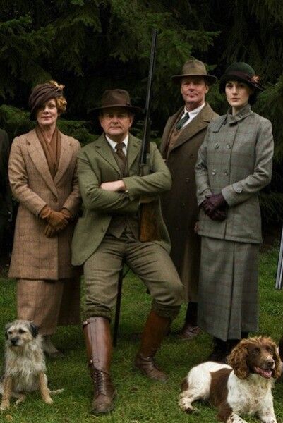 Tweed ~ Downton style Downton Abbey Costumes, The Hunting Party, Matthew Crawley, Downton Abbey Series, Hugh Bonneville, Julian Fellowes, Downton Abbey Fashion, Masterpiece Theater, Hunting Party