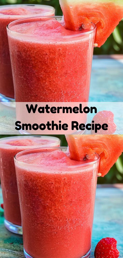 Craving a new summer drink? Our Watermelon Smoothie Recipe is perfect! One of the best watermelon smoothie recipes, it’s a refreshing addition to your summer recipes collection. Watermelon Smoothie Recipe, Watermelon Recipes Drinks, Frozen Fruit Smoothie Recipes, Hydrating Smoothie, Watermelon Smoothie Recipes, Watermelon Recipe, Frozen Fruit Smoothie, Watermelon Smoothie, Watermelon Drink