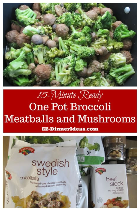 Meatball And Broccoli Recipe, Broccoli And Meatballs, Keto Recipes Using Frozen Meatballs, Keto Frozen Meatball Recipes, Low Carb Frozen Meatball Recipes, Frozen Meatball Dinner Ideas Healthy, Healthy Frozen Meatball Recipes, Frozen Meatball Recipes Easy Dinners, Meatballs And Mushrooms