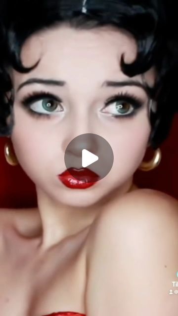 𝐉𝐄𝐒𝐒𝐈𝐂𝐀 𝐕𝐈𝐋𝐋 on Instagram: "If you remember my real life Betty Boop days, you’re an OG ♥️🥰 #makeup #tutorial #bettyboopcosplay" Cartoon Characters Makeup, Betty Boop Makeup Tutorial, Betty Boop Couples Costume, Betty Page Pin Up Vintage Pinup, Betty Boop Hairstyle, Betty Boop Hair, Betty Boop Drawing, Jessica Vill, Betty Boop Halloween Costume