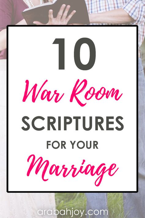 War Room has revolutionized the way we pray, particularly for our marriages. Are you ready to have a more focused prayer time for your marriage? Use these 10 war room Scriptures to pray for your marriage. Prayer For My Marriage, Marriage Scripture, Marriage Bible Verses, Prayer For Husband, Prayer For My Children, Love You Husband, Biblical Marriage, Love Is Comic, Marriage Prayer