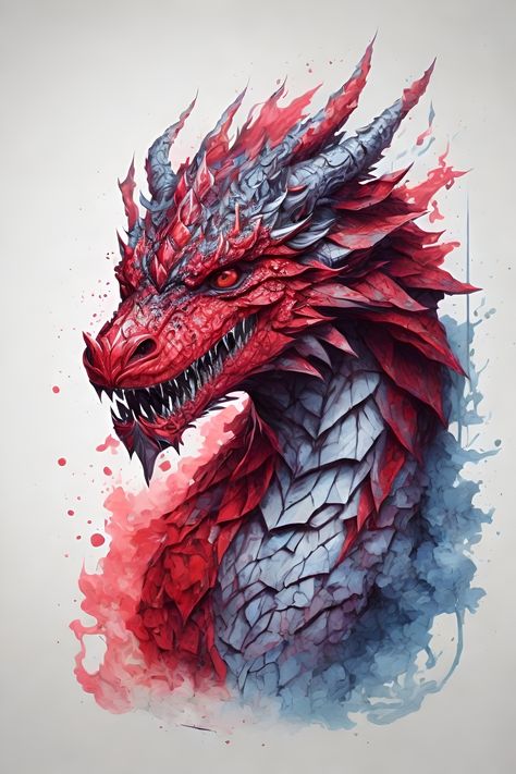 A detailed illustration face evil dragon Digital Dragon Art, Dragon Face Tattoo, Chinese Dragon Face, Mountain Painting Acrylic, Dragon Head Tattoo, David Tattoo, Easy Dragon Drawings, Evil Dragon, Illustration Face