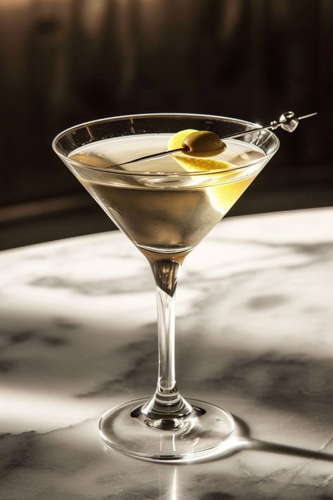 Classic Martini Recipe: How to Make the Perfect Martini Cocktail #cocktails #cocktailrecipes #classiccocktails Vodka Martini Aesthetic, Martini Astethic, Wedding Drinks Cocktails, Martini Glassware, Martini Cocktail Recipes, Luxury Cocktails, Martini Classic, Martini Photography, Cocktail Classics