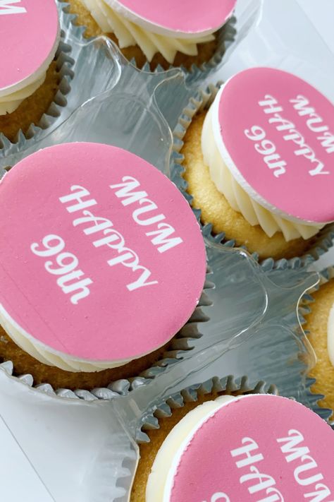 Our cakes are topped with our edible printed cupcake toppers. Cupcake Ingredients, Free Range Eggs, Personalised Cupcakes, School Leavers, Fondant Cupcake Toppers, Edible Cupcake Toppers, Vanilla Icing, Edible Printing, Delicious Cakes