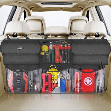 Ford Focus Mk3, Cool Car Accessories, Car Trunk Organization, Cargo Storage, Car Essentials, Car Organizer, Trunk Organization, Car Hacks, Car Trunk