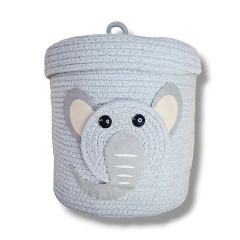 🐘✨ Elevate your organization game with the Elephant Basket by Tiny Blush! 🌟🐾 In a chic shade of grey and sized at 30x30 CM, this cotton marvel is not just a storage solution – it's a whimsical organizer designed to add charm to your living room, bedroom, office, or kitchen! 🏡👶 ✨ Stylish Functionality: Bid farewell to clutter and welcome the Elephant Basket with a lid. This versatile storage solution effortlessly tucks away toys, blankets, or office essentials. The grey hue complements any de... Elephant Basket, Office Essentials, The Grey, Shades Of Grey, Bedroom Office, Storage Solutions, Living Room Bedroom, Room Bedroom, Blankets