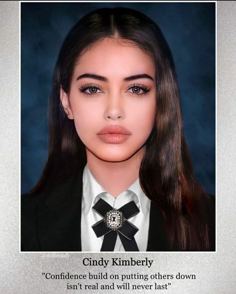 College picture | college book picture | school book picture | transformation trend School Id Photo Makeup, School Makeup Aesthetic, Passport Photo Makeup, Yearbook Photoshoot, Celebrity Yearbook Photos, Cute Bun Hairstyles, Makeup Accesories, Cindy Kimberly, Id Photo