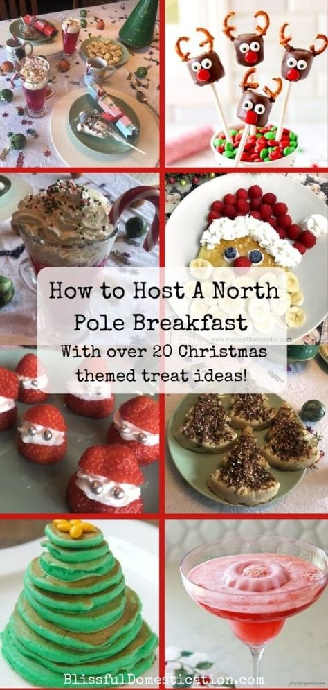 Elf Breakfast Ideas, Christmas North Pole Breakfast, Santa Breakfast, Cinnamon Chip Scones, Easy Christmas Breakfast, North Pole Party, Christmas Breakfast Casserole, Breakfast Christmas, North Pole Breakfast