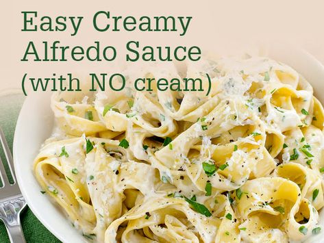 Heavy Cream Alfredo Sauce, Alfredo Sauce With Milk, Alfredo Sauce Recipe Without Heavy Cream, Alfredo Sauce Easy, No Heavy Cream, Easy Alfredo, Alfredo Sauce Recipe Easy, Make Alfredo Sauce, Creamy Alfredo Sauce