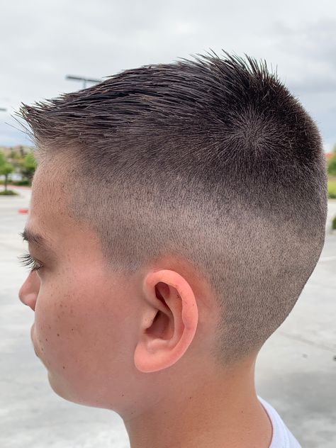 Boy Faded Haircut, Summer Boy Haircut Short, Boys Military Haircut, Boys Faded Cut, Boys Skin Fade Haircut Kids, Boys Shaved Haircut, Short Boy Hair Cut For Boys, Simple Boy Haircut, Buzz Cuts For Boys