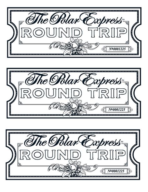 My take on the Polar Express tickets. We printed them on gold paper. Polar Express Ticket Craft, Polar Express Printable Tickets Free, Free Printable Polar Express Tickets, Polar Express Theme Preschool, Polar Express Tickets Printable Free, Polar Express Ticket Printable Free, Polar Express Coloring Pages, Polar Express Crafts, Golden Ticket Template