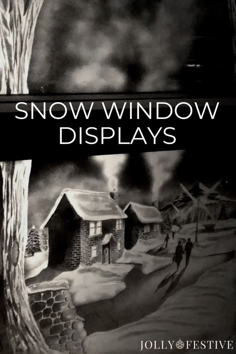 Snow Art Window, Snow Spray Window Ideas Diy, Spray Snow Window Art, Snow On Windows Spray Ideas, Window Snow Spray Ideas, Snow Graffiti Window, Spray Snow Windows, Spray Snow Windows Ideas, Window Snow Art