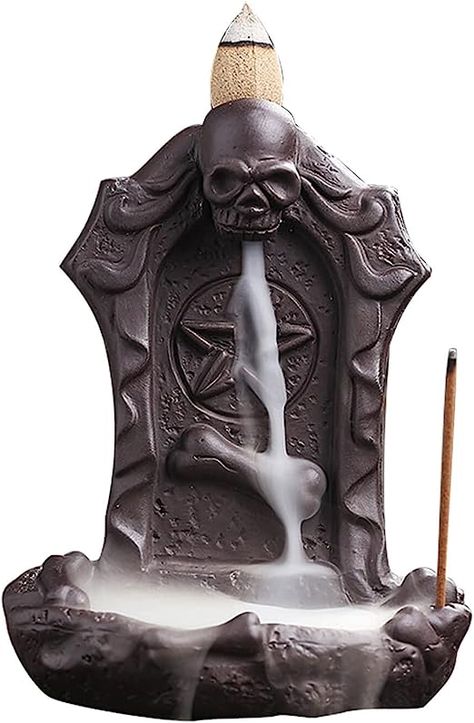 Dragon Incense Burner, Waterfall Incense, Backflow Incense Burner, Backflow Incense, Skull Decor, Incense Holders, Cute Dragons, Incense Cones, Meditation Room