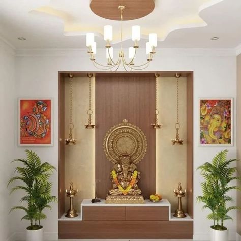 Mandir Design ideas ✨️ | Home Temple Designs #mandirdesign #mandirdesigns #mandir #hometemple #hometempledesigns #homedesignsdworld #hometempledecor #explorepost #explorepage #fypシ゚viralシ2024fyp Simple Temple Design For Home, Modern Temple Design For Home, Pooja Mandir Modern Home, Temple Ideas For Home, Home Mandir Designs, Mandir Design Puja Room, Home Temple Ideas Puja Room, Pooja Unit, Mandir Design