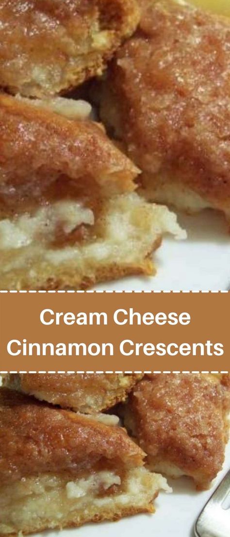 Cinnamon Crescents, Cream Cheese Crescent Rolls, Crescent Recipes, Funnel Cakes, Desserts Keto, Breakfast Sweets, Crescent Roll Recipes, Roll Recipes, Crescent Roll