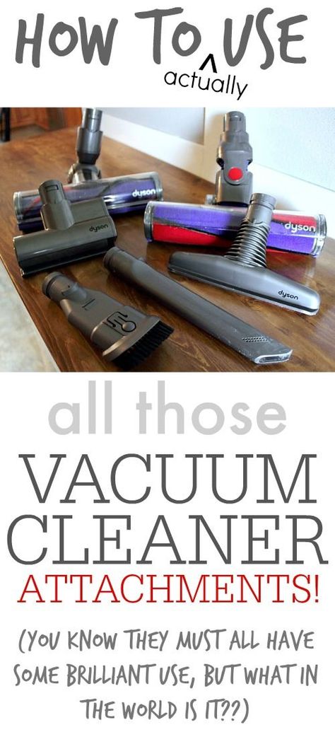 How to actually use all those vacuum cleaner attachments! - The Creek Line House Daily Cleaning Routine, Clean Baking Pans, Routine Tips, Deep Cleaning Tips, Canister Vacuum, Daily Cleaning, Clean Dishwasher, Simple Life Hacks, House Cleaning