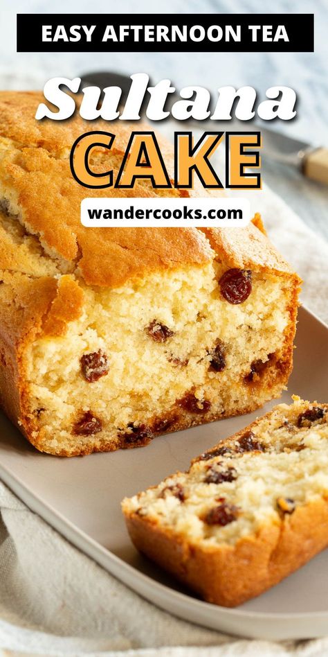 Get baking with Nan’s never fail sultana cake! This classic one bowl recipe creates a moist and irresistible fruit loaf, for a simple afternoon tea treat. Sultana Cake Recipe, Sultana Bread, Easy Traybake Recipes, Tea Cake Recipes, Apricot Cake Recipe, Tea Loaf Recipe, Fruit Loaf Recipe, Chocolate Weetbix Slice, Veranda Cafe